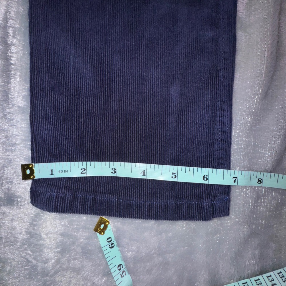 Vineyard Vines Boys 16 Corduroy Pants Navy Blue Classic Adjustable Waist 29x27 - Picture 4 of 12